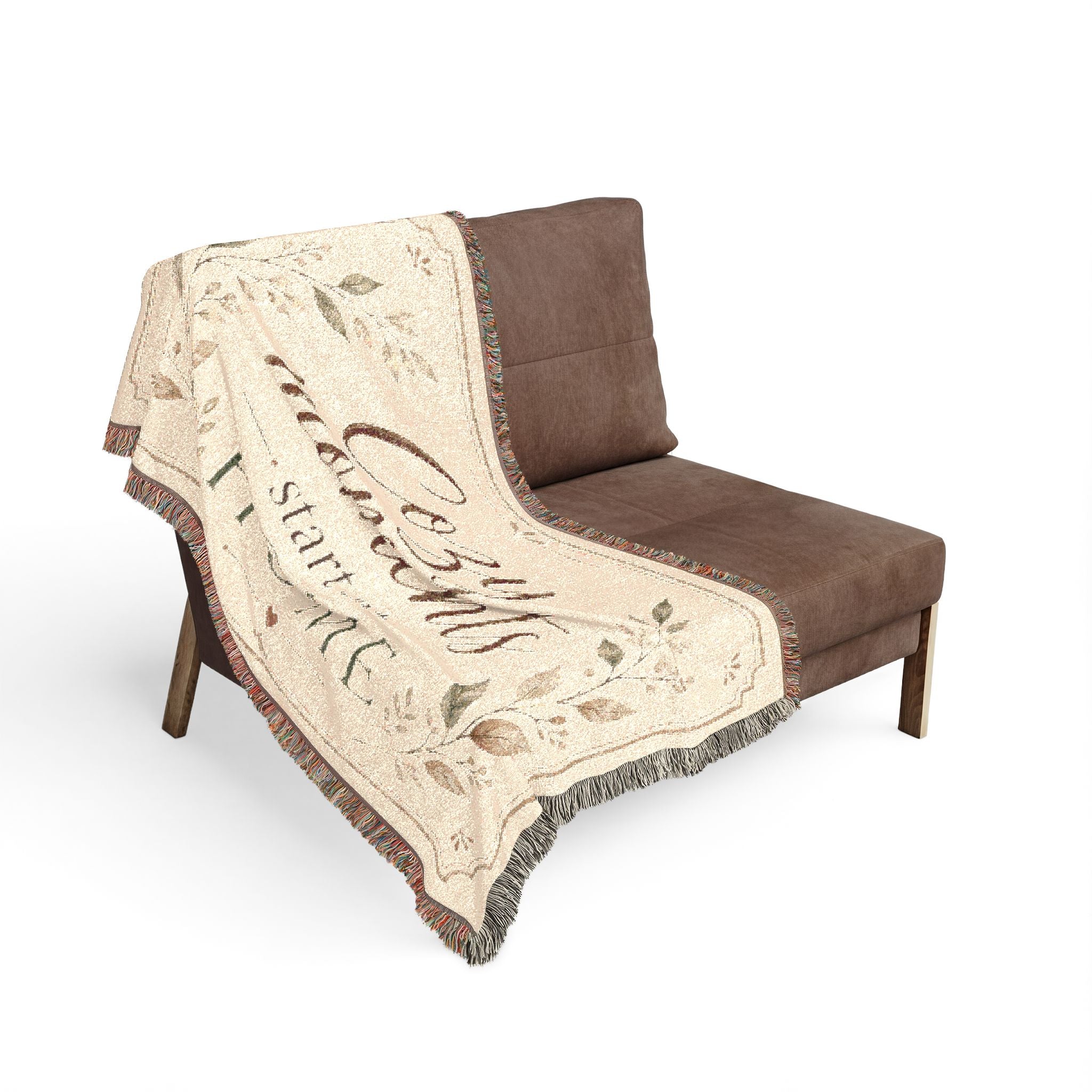 Cozy Moments Woven Throw Blanket