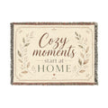 Cozy Moments Woven Throw Blanket