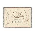 Cozy Moments Woven Throw Blanket