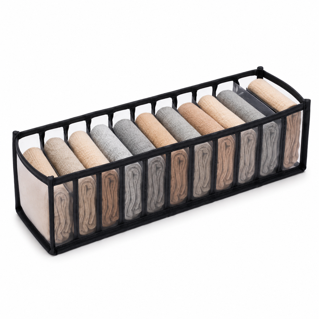Foldable Drawer Organizer for Socks & Accessories