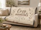 Cozy Moments Woven Throw Blanket