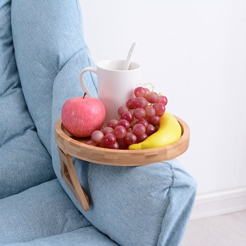 Sofa Armrest Tray Table for Drinks & Snacks