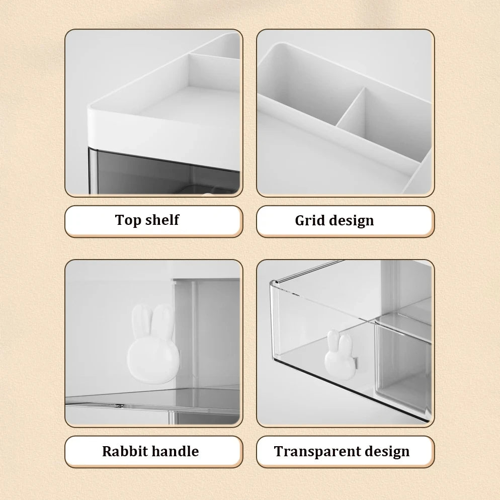 Small Desk Organizer with Drawers