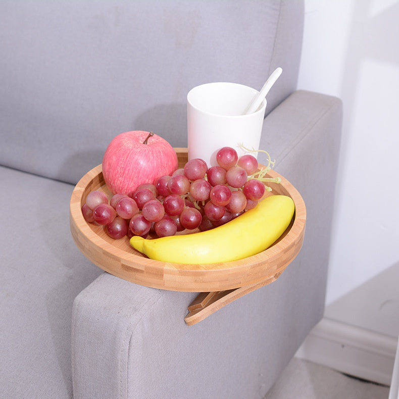 Sofa Armrest Tray Table for Drinks & Snacks