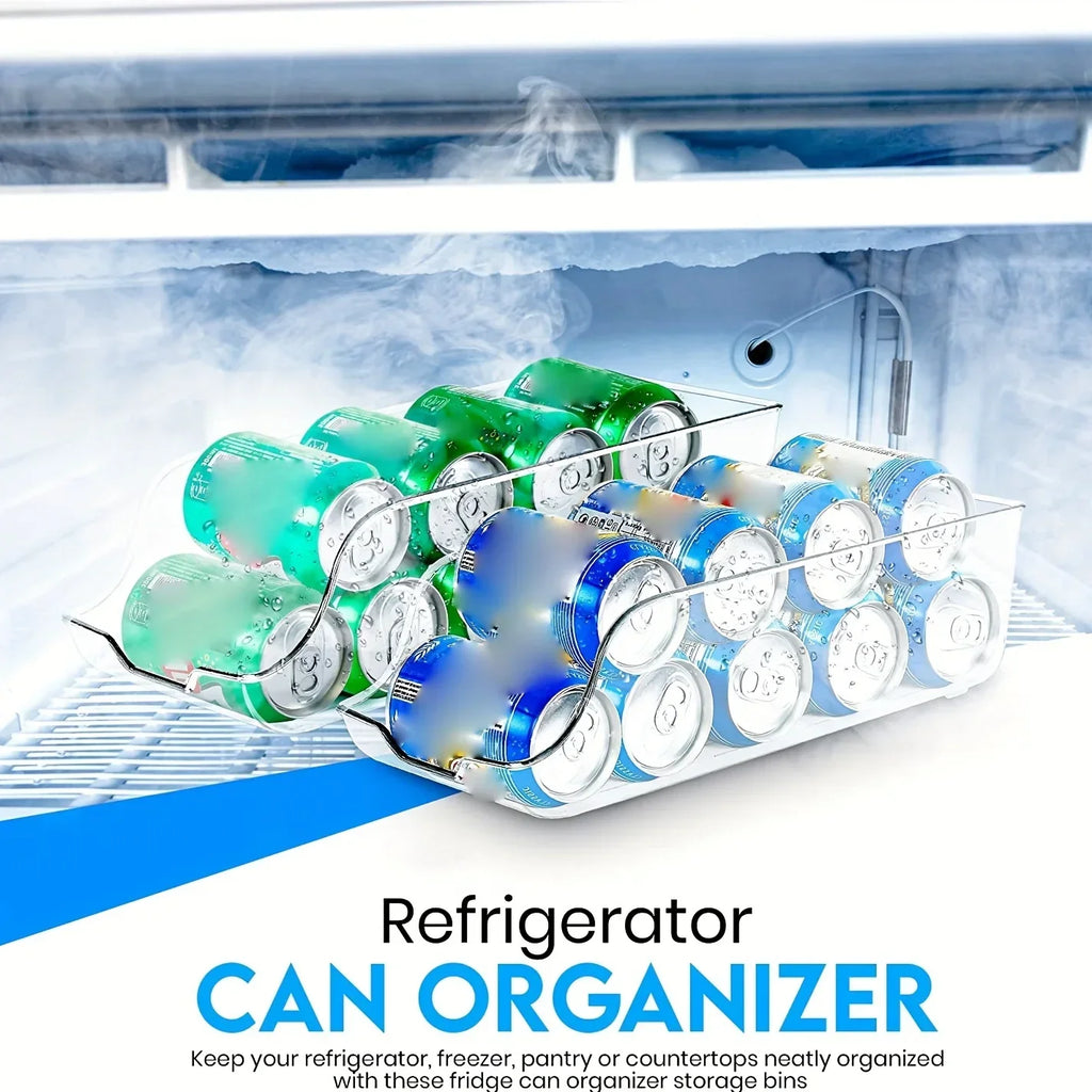Refrigerator Can Organizer Storage Rack