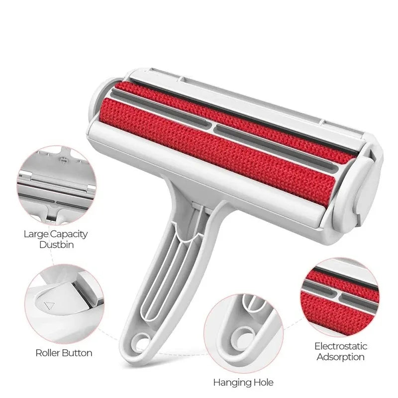 Pet Hair Remover Roller – Reusable Lint & Fur Cleaner