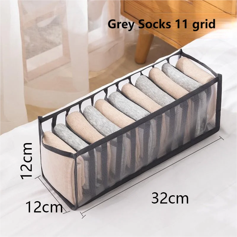 Foldable Drawer Organizer for Socks & Accessories
