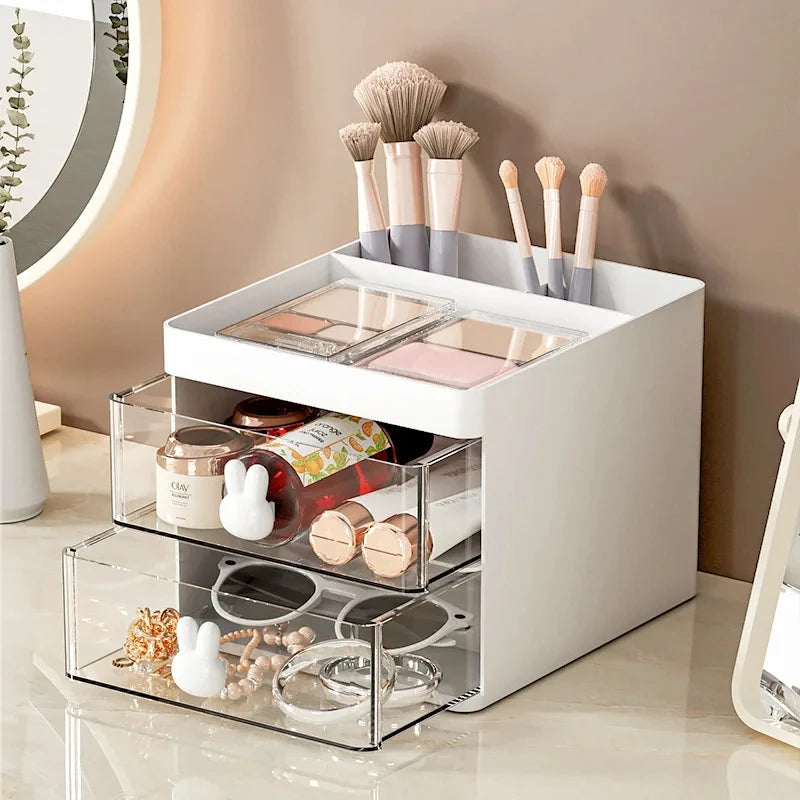 Small Desk Organizer with Drawers