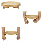 Sofa Armrest Tray Table for Drinks & Snacks
